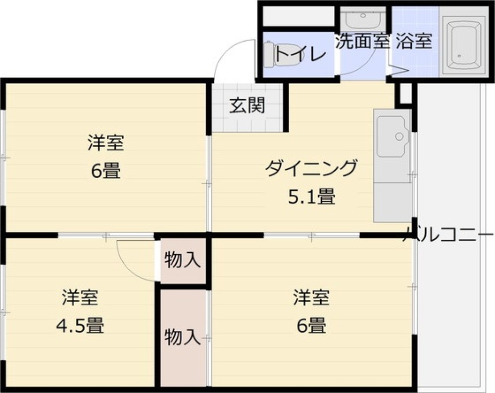 MKマンション(東棟) 303